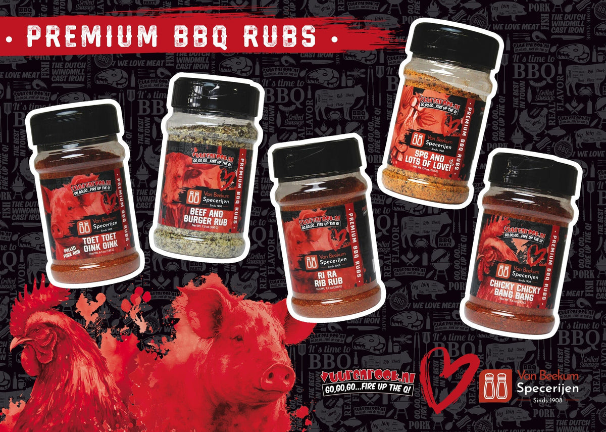 🌶️ Vuur&Rook Ri Ra Rib Rub 200g