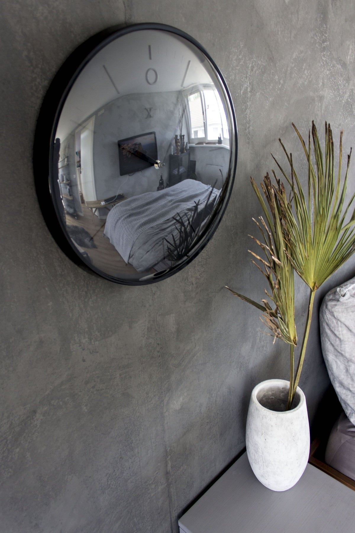 ✨ Glamour Wandklok 40cm Koepel Glas