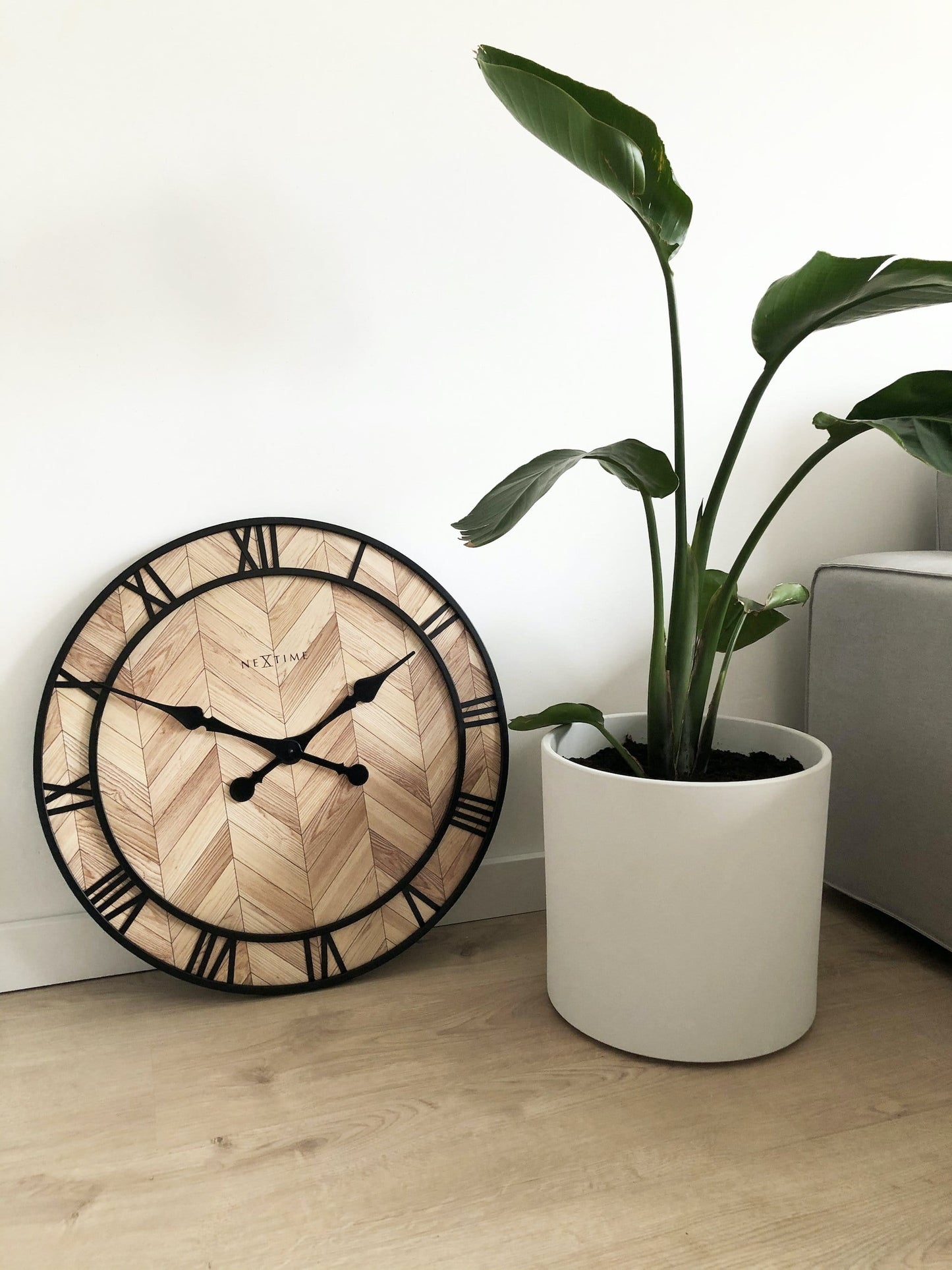 🏛️ Roman Vintage Wandklok 58cm Klassiek