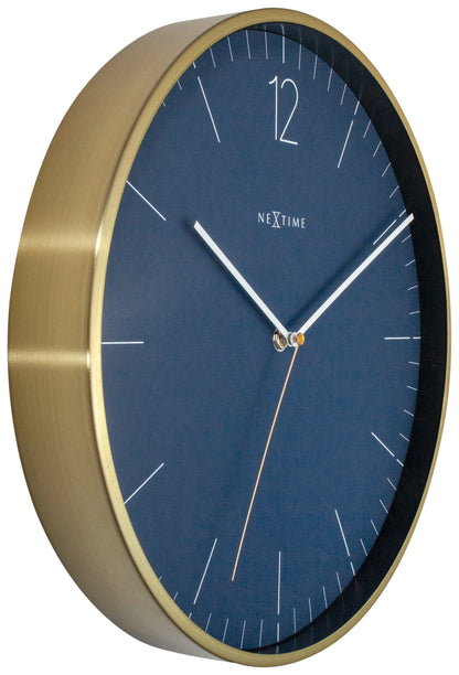 🏆 Essential Gold Wandklok 34cm Vintage