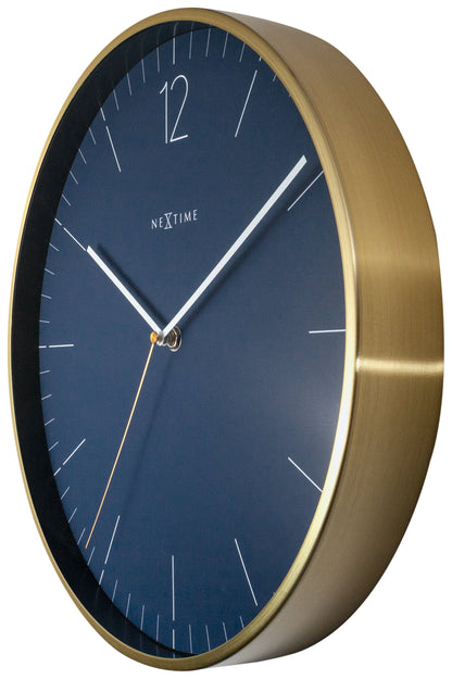 🏆 Essential Gold Wandklok 34cm Vintage