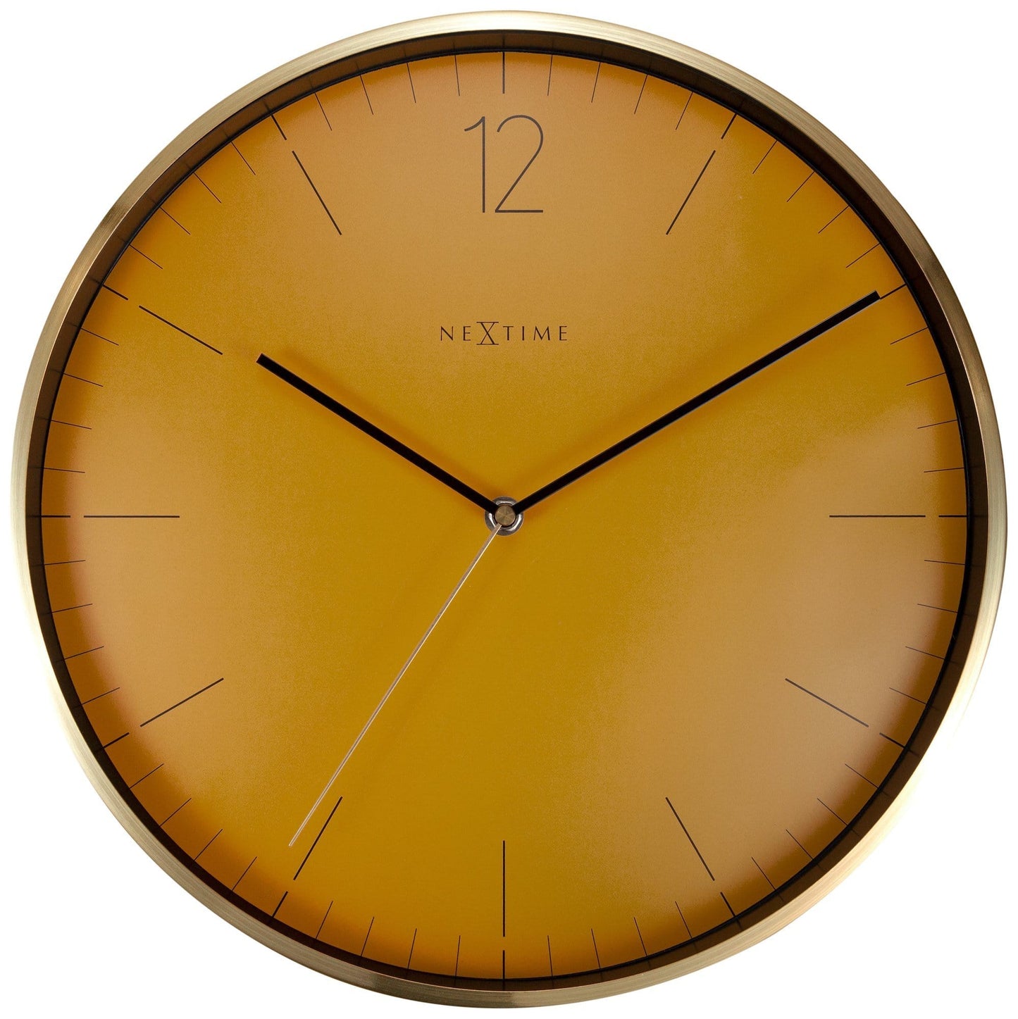 🏆 Essential Gold Wandklok 34cm Vintage