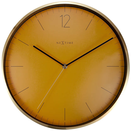 🏆 Essential Gold Wandklok 34cm Vintage