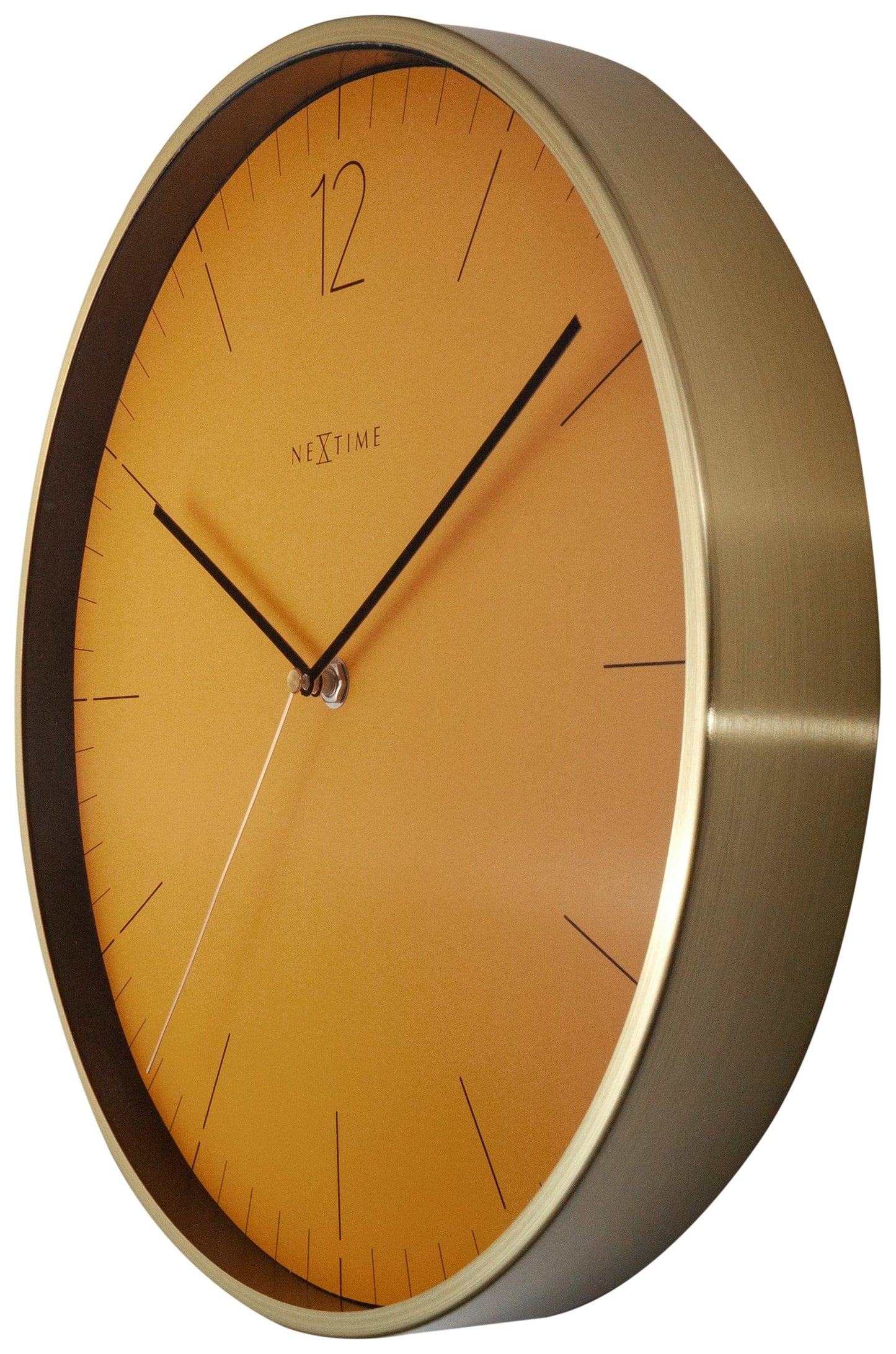 🏆 Essential Gold Wandklok 34cm Vintage