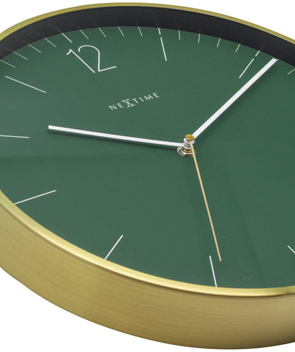 🏆 Essential Gold Wandklok 34cm Vintage
