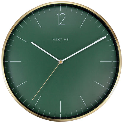 🏆 Essential Gold Wandklok 34cm Vintage