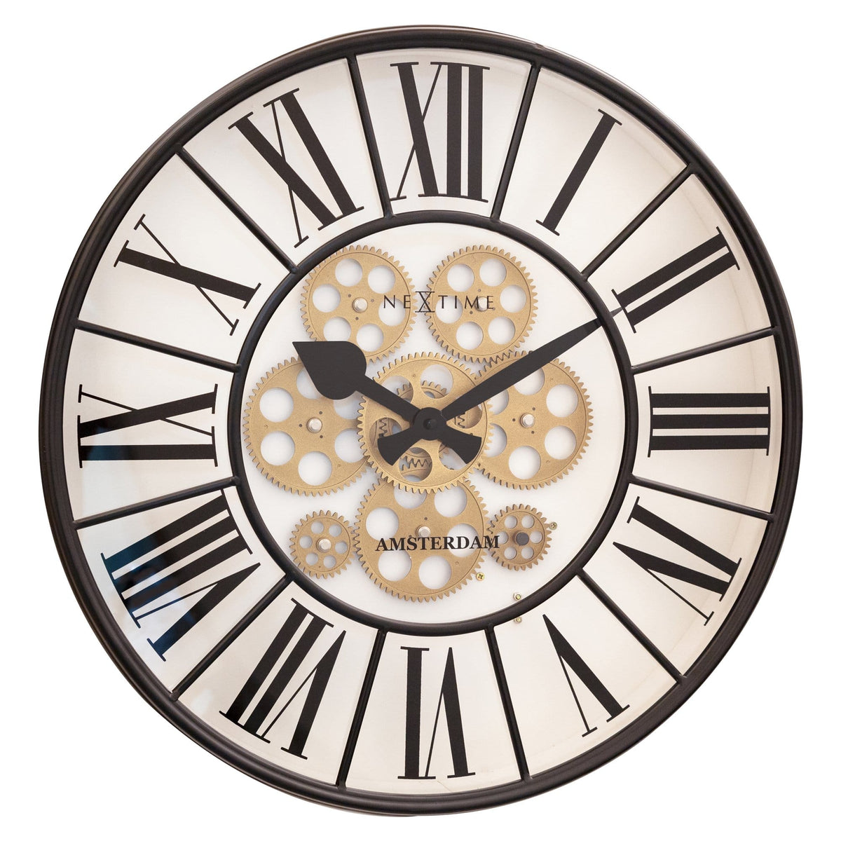 ⚙️ William Moving Gear Wandklok 50cm Mechanisch