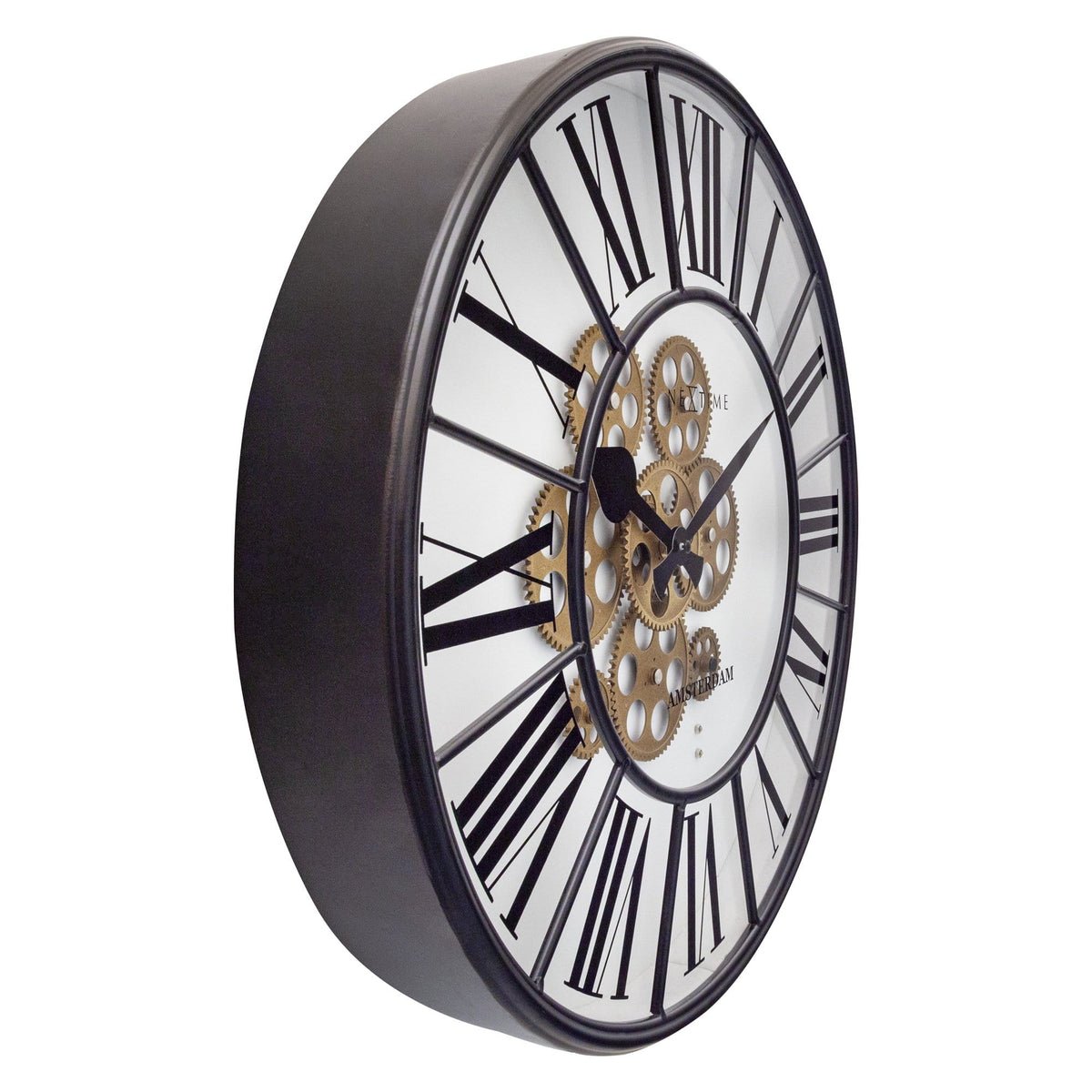 ⚙️ William Moving Gear Wandklok 50cm Mechanisch