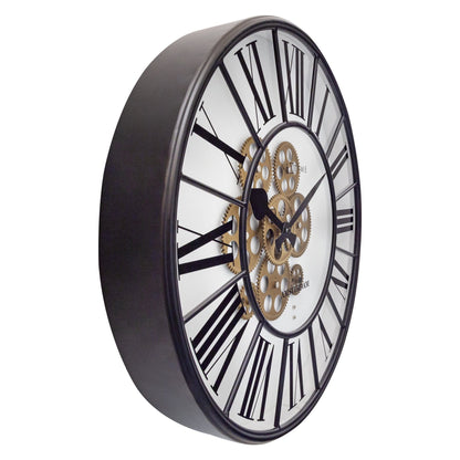 ⚙️ William Moving Gear Wandklok 50cm Mechanisch