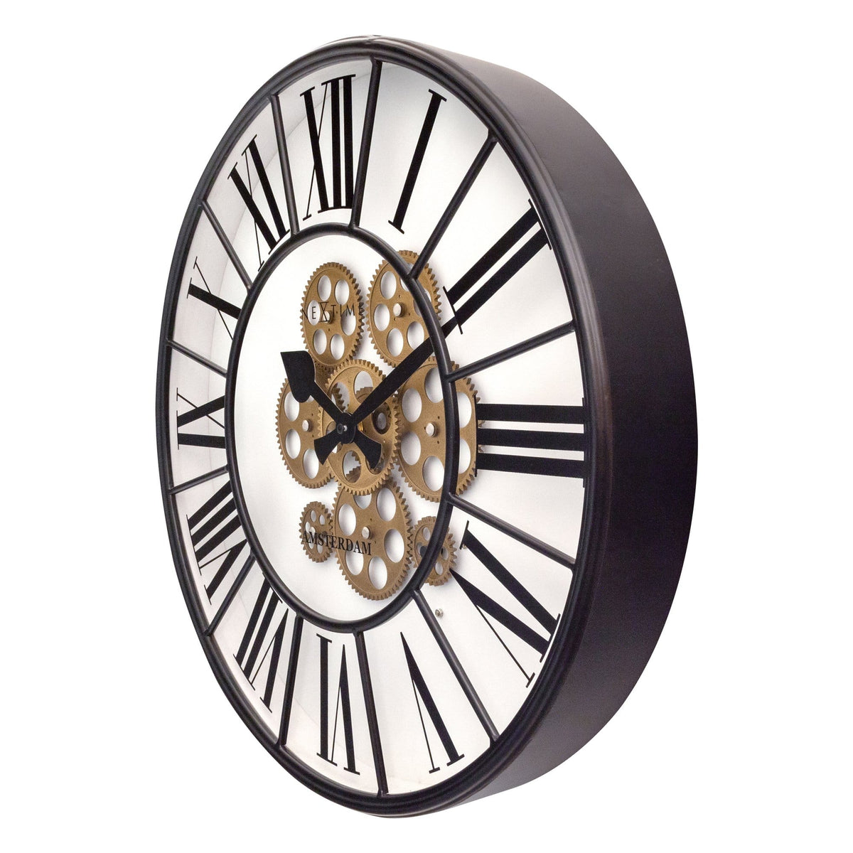 ⚙️ William Moving Gear Wandklok 50cm Mechanisch