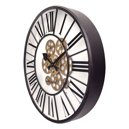 ⚙️ William Moving Gear Wandklok 50cm Mechanisch