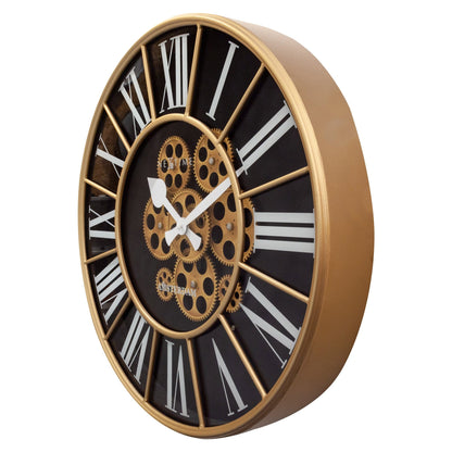 ⚙️ William Moving Gear Wandklok 50cm