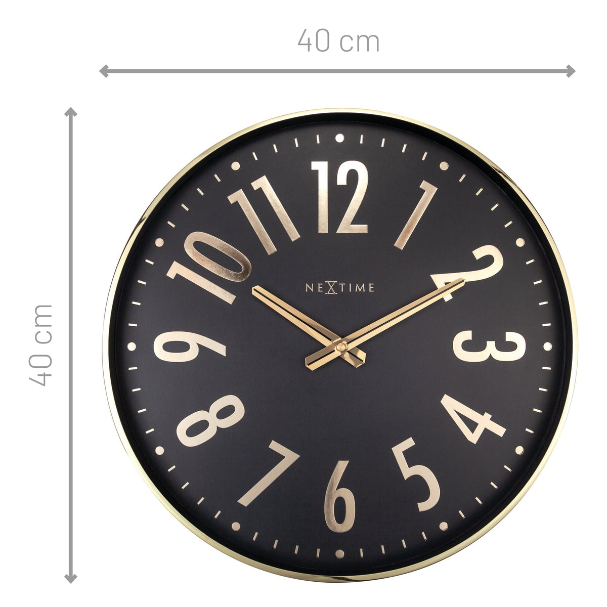 ⚗️ Alchemy Wandklok 40cm Metaal