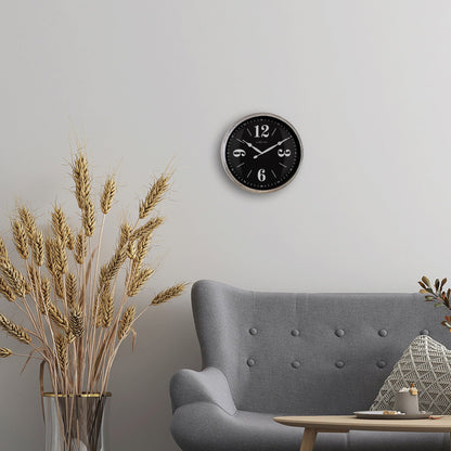 ⚪ Classic Wandklok 39cm Wit