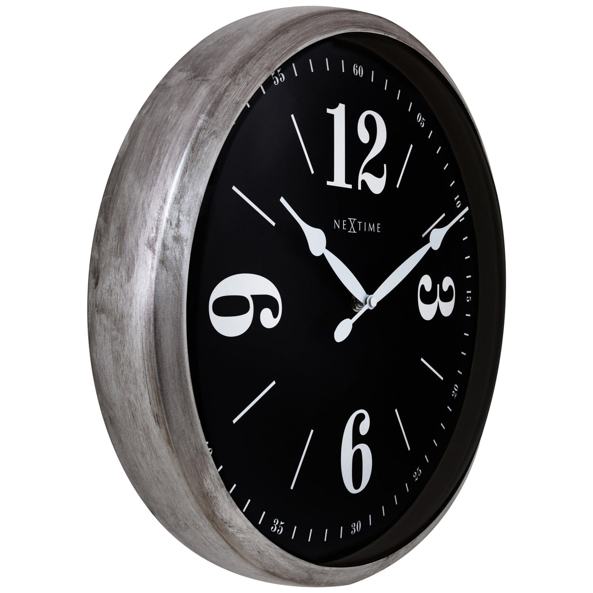 ⚪ Classic Wandklok 39cm Wit