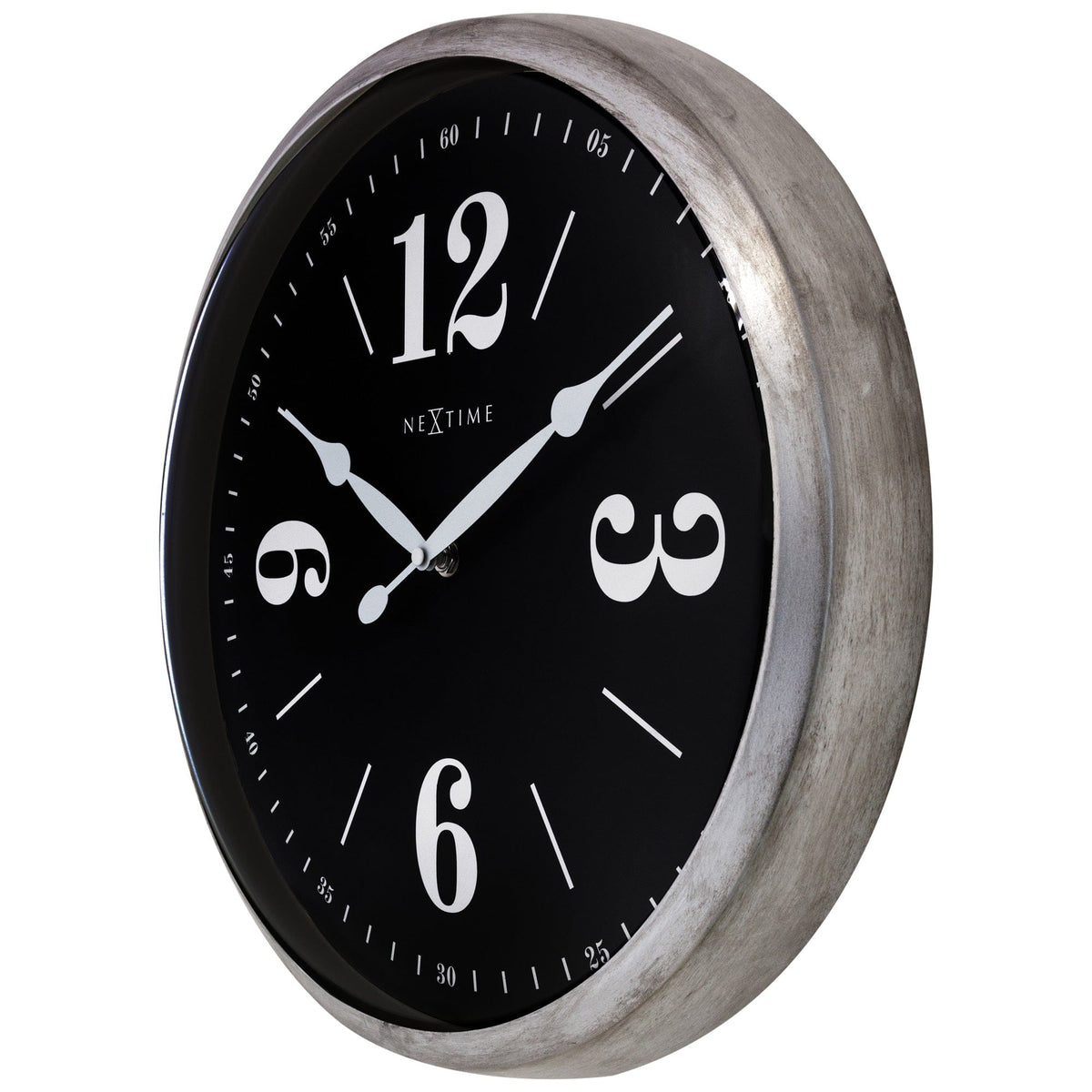 ⚪ Classic Wandklok 39cm Wit