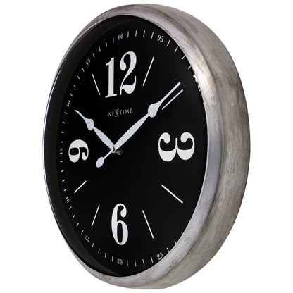 ⚪ Classic Wandklok 39cm Wit