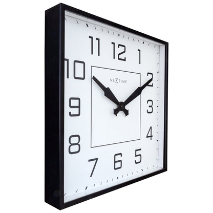⬛ Be Square Wandklok 35x35cm