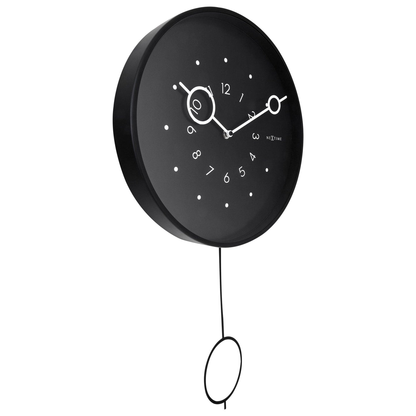 🔄 Loop Pendulum Wandklok 35x60cm