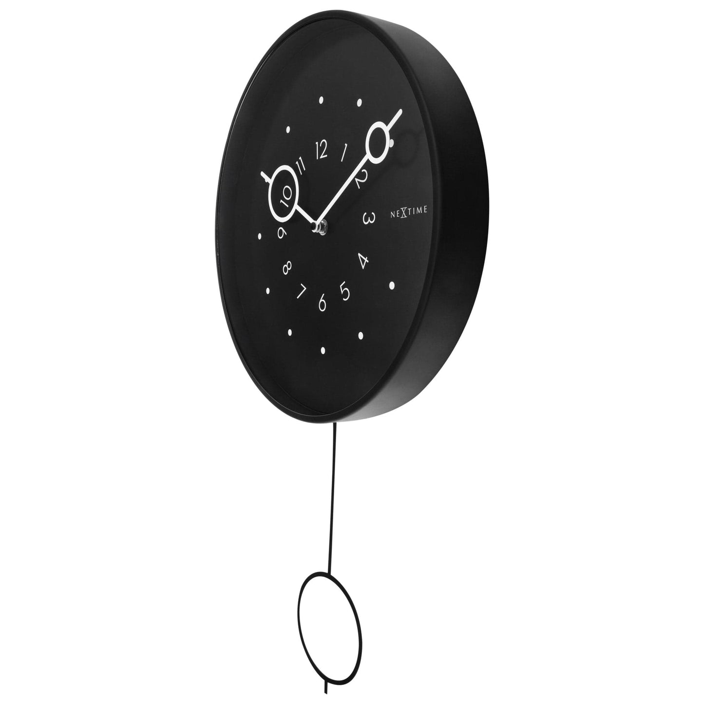 🔄 Loop Pendulum Wandklok 35x60cm