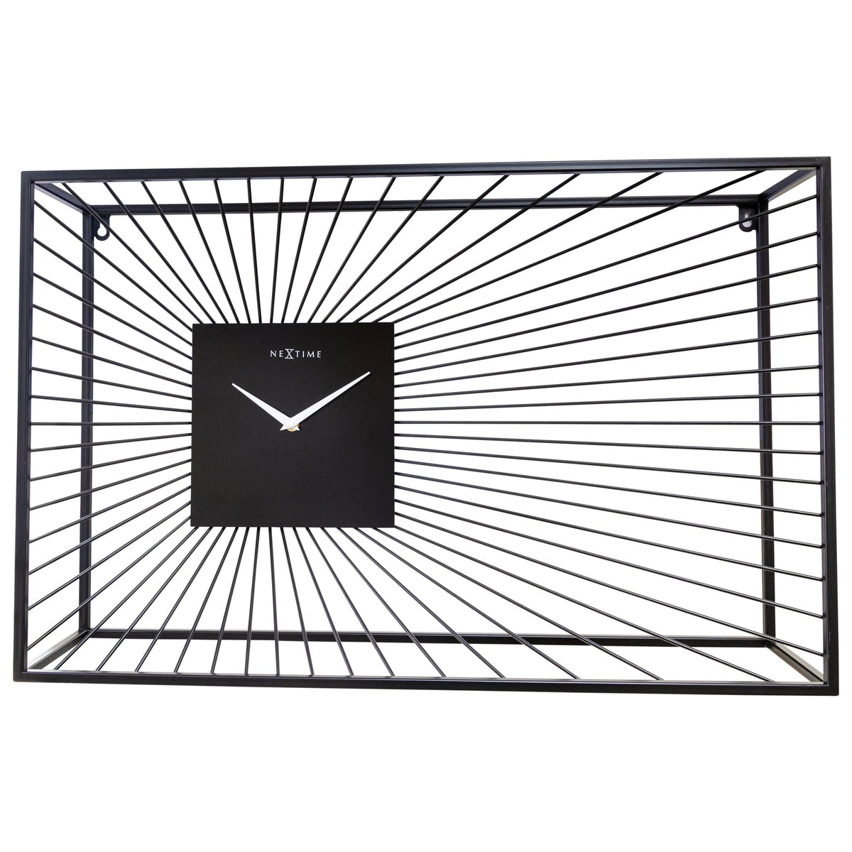 🏛️ Vasco Large Wandklok 70x45cm Zwart