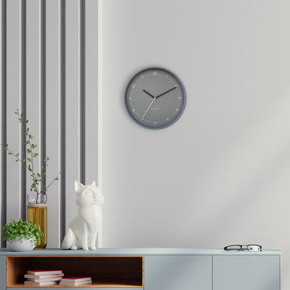 🏛️ Berlin Wandklok 30cm - Aluminium Design