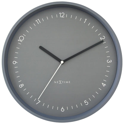 🏛️ Berlin Wandklok 30cm - Aluminium Design