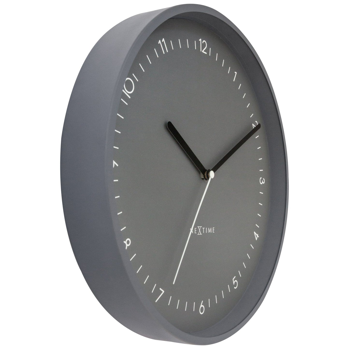 🏛️ Berlin Wandklok 30cm - Aluminium Design