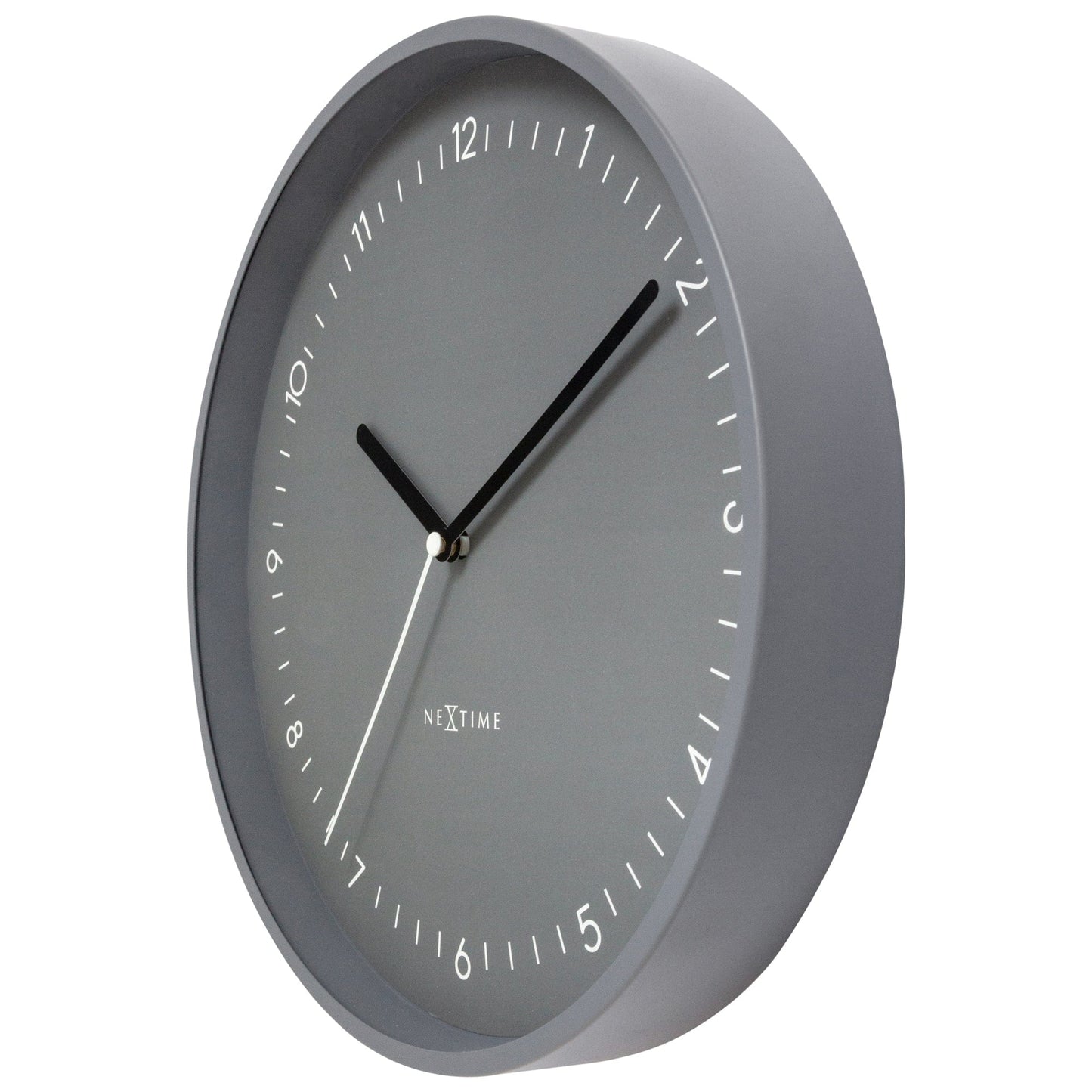 🏛️ Berlin Wandklok 30cm - Aluminium Design