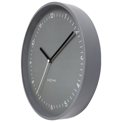 🏛️ Berlin Wandklok 30cm - Aluminium Design