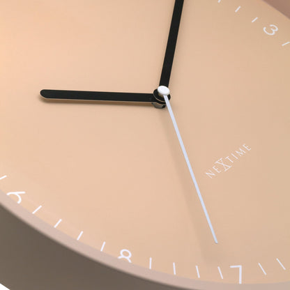 🏛️ Berlin Wandklok 30cm - Aluminium Design