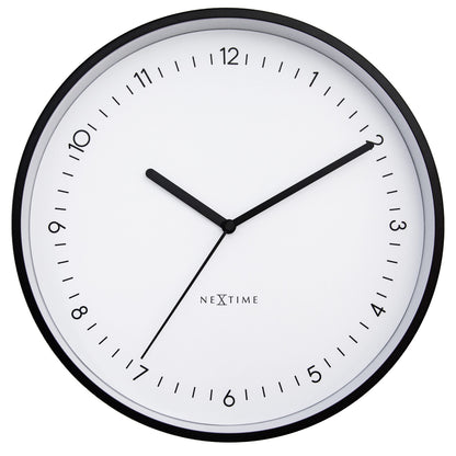 🏛️ Berlin Wandklok 30cm - Aluminium Design