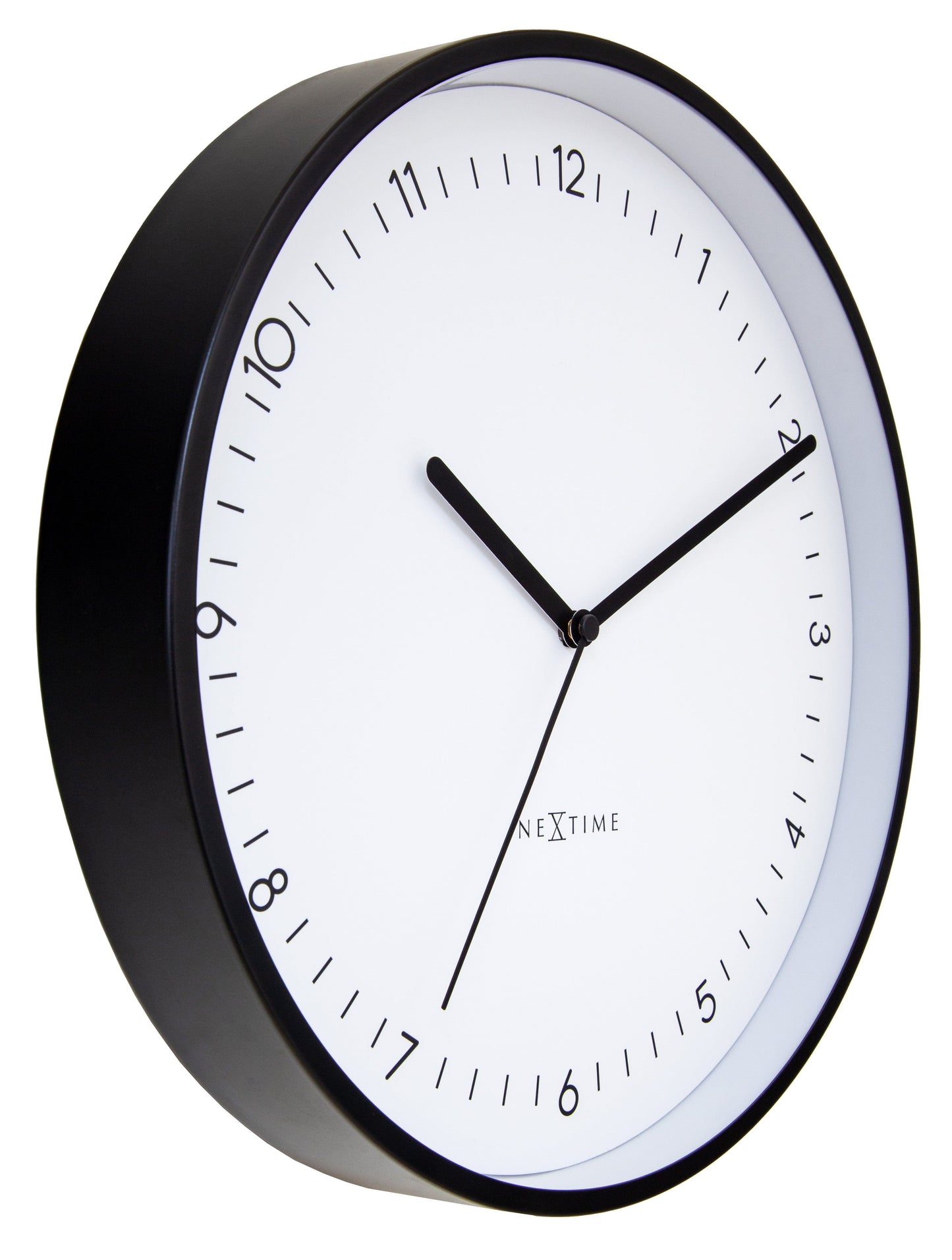 🏛️ Berlin Wandklok 30cm - Aluminium Design