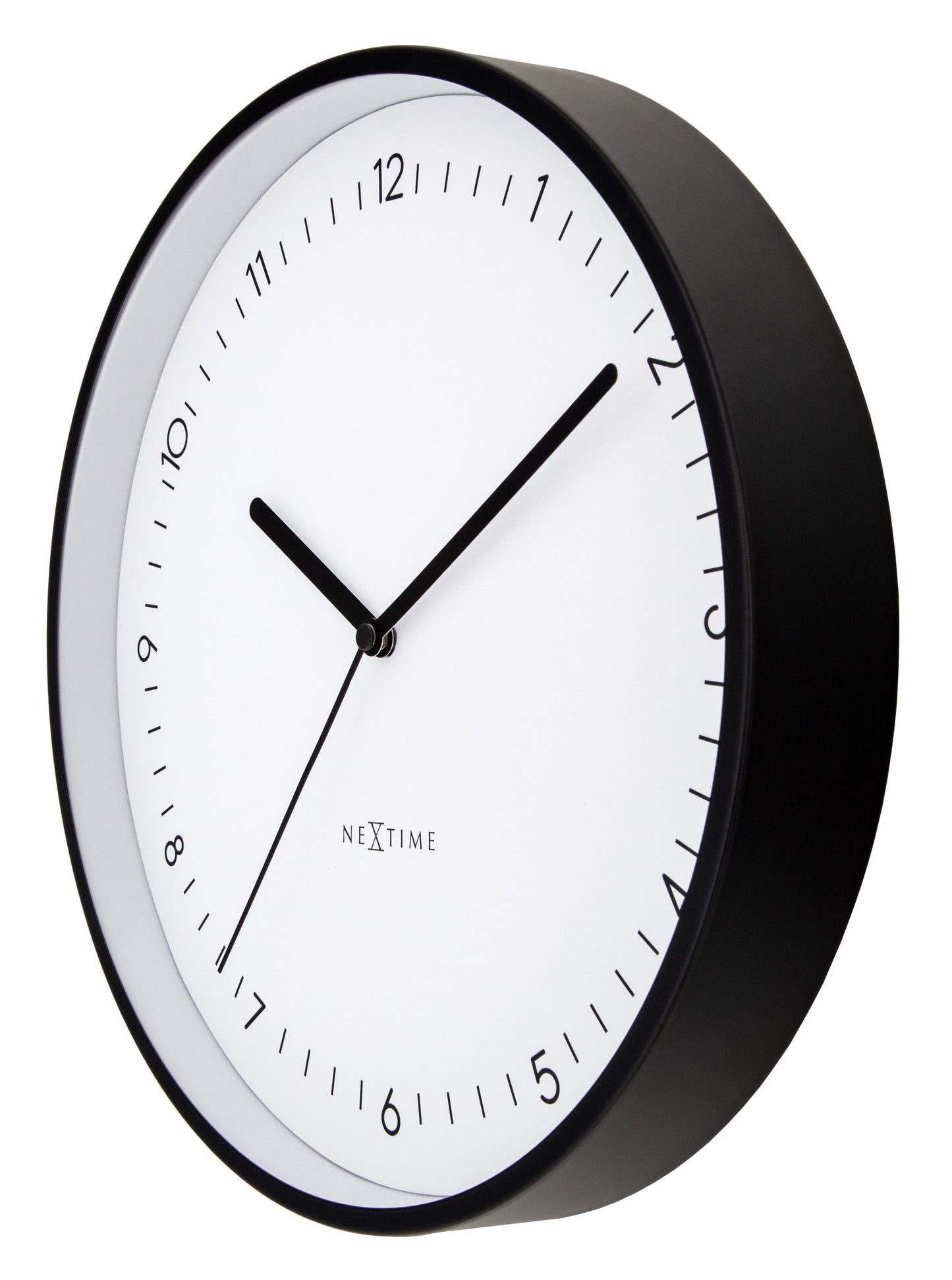 🏛️ Berlin Wandklok 30cm - Aluminium Design
