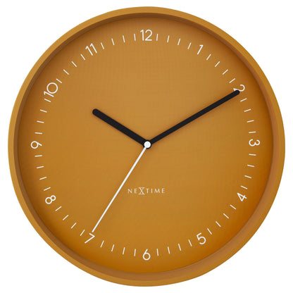 🏛️ Berlin Wandklok 30cm - Aluminium Design