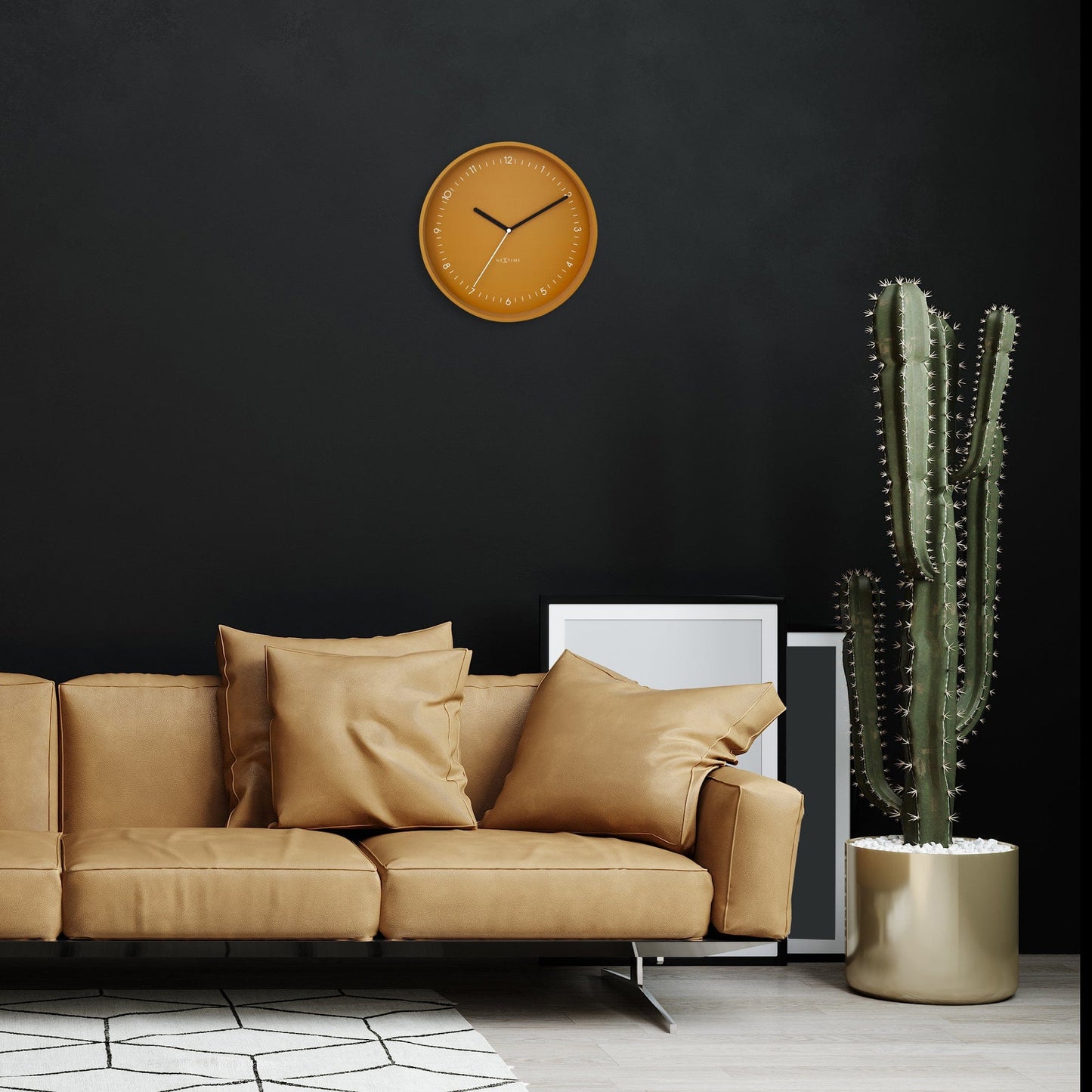 🏛️ Berlin Wandklok 30cm - Aluminium Design