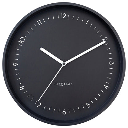 🏛️ Berlin Wandklok 30cm - Aluminium Design