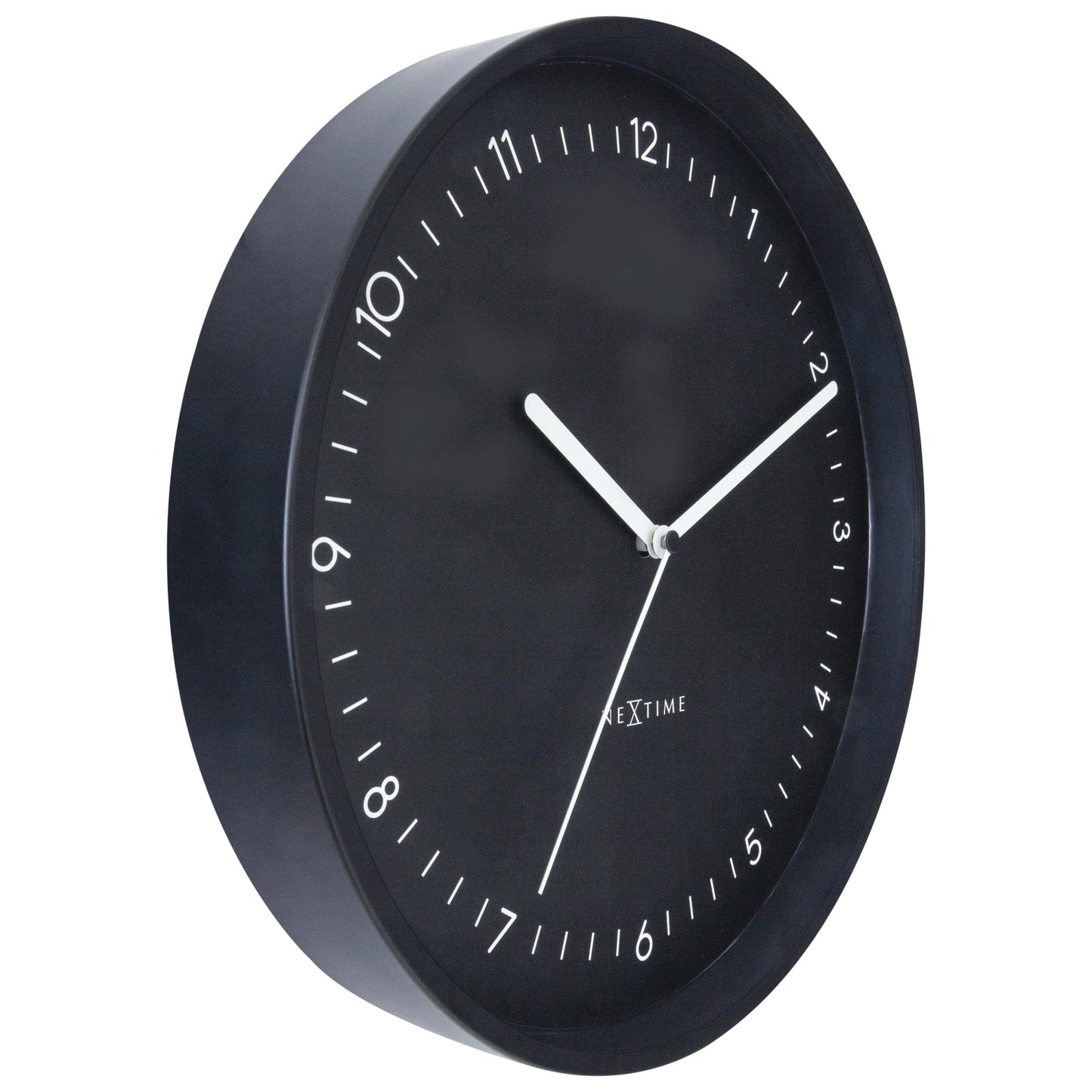 🏛️ Berlin Wandklok 30cm - Aluminium Design