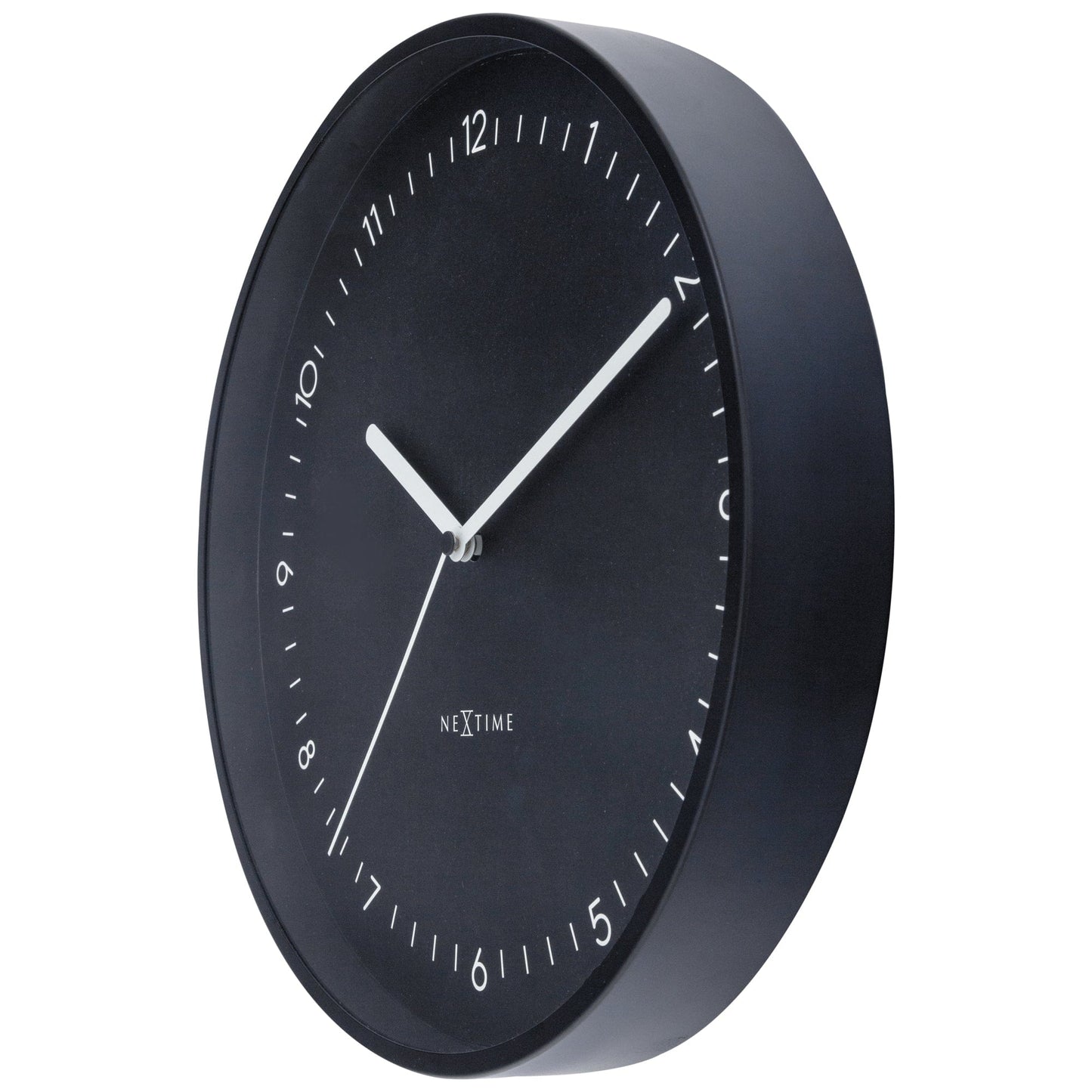 🏛️ Berlin Wandklok 30cm - Aluminium Design