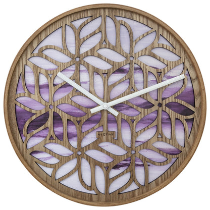 🧘 Yogi Wandklok 40cm Paars