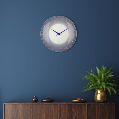🌊 Deep 50 Large Wandklok Koepel Glas
