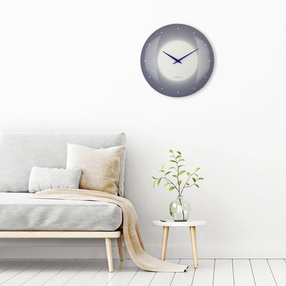 🌊 Deep 50 Large Wandklok Koepel Glas