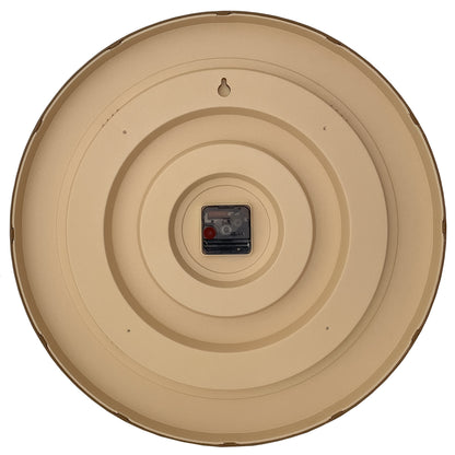 🕰️ NeXtime Oslo Large Wandklok 50cm - Donkerbruin/Lichtbruin Design