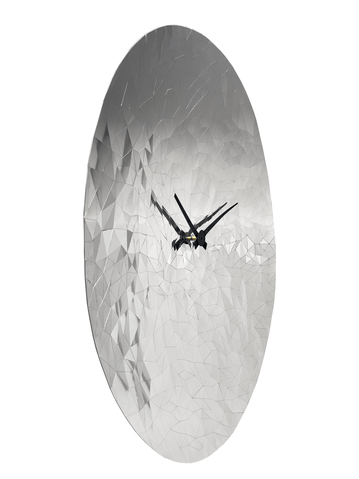✨ NeXtime Fragments Wandklok 80cm - RVS Design