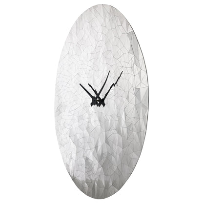 ✨ NeXtime Fragments Wandklok 80cm - RVS Design