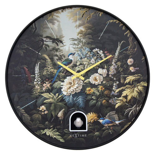⏰ Vanity Cuckoo Wandklok 30cm Zwart