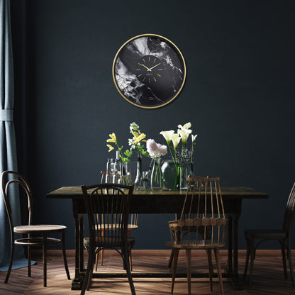 💎 NeXtime Marble Duo Wandklok 48cm