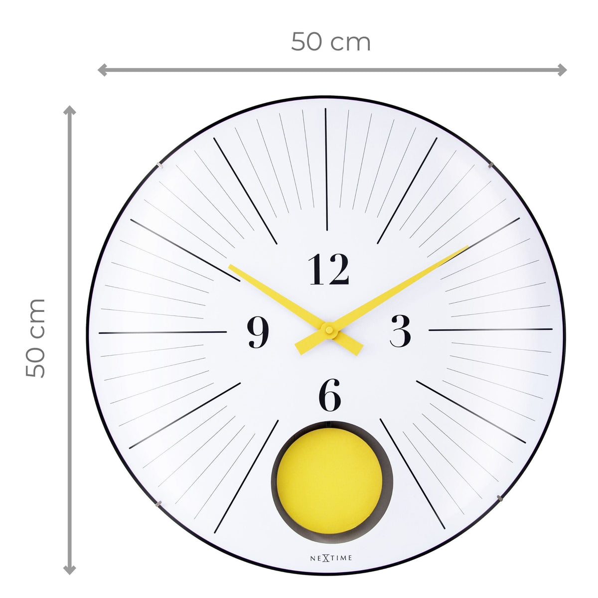 ⛪ NeXtime Duomo 50 Pendulum Wandklok