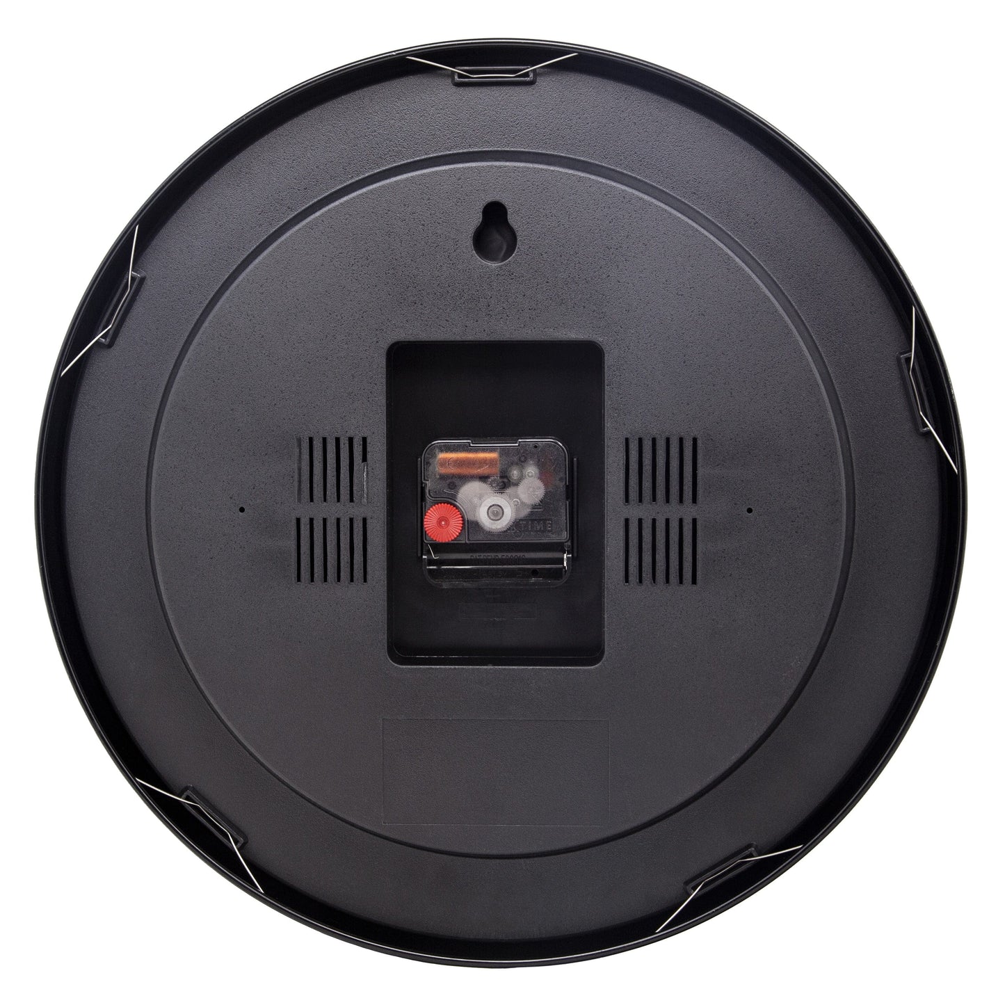 🚂 NeXtime Station All Black Wandklok 35cm