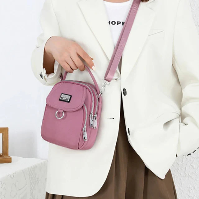 💧 Waterproof Oxford Telefoontas - Stijlvolle Crossbody voor Moderne Vrouw